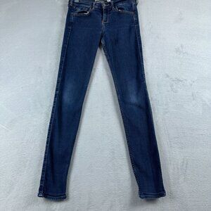 Gilly Hicks Sydney Jeans Womens Skinny Size 4 Low Rise Cheeky Stretch Blue